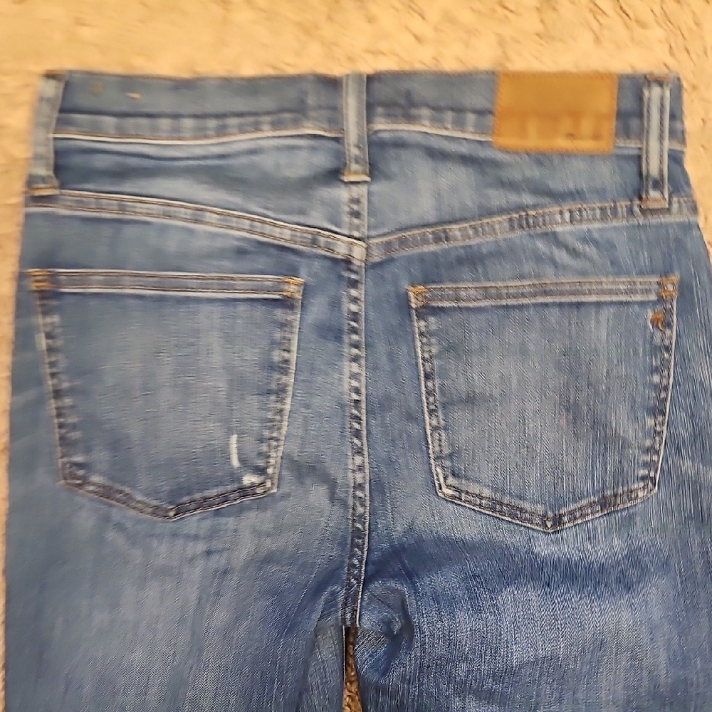 Madwell Cali Demi Boot Deconstructed Hem Jeans - Picture 10 of 12